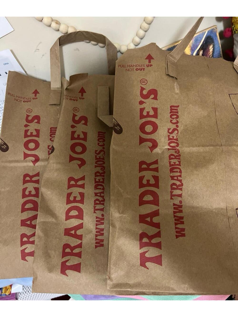 Trader Joes paper paper bag 3
